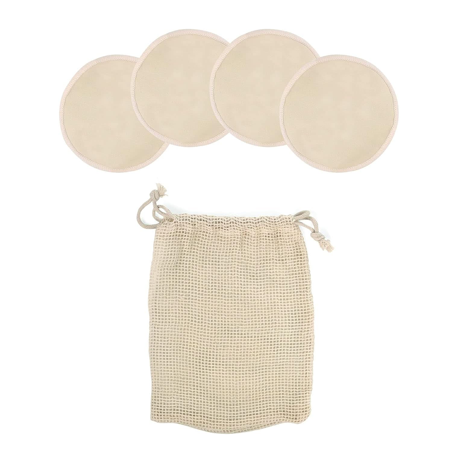 Coussinets d'allaitement Jané, lavables et réutilisables Accessoires Alimentation et Allaitement Bebe Naty Shop M 4 unités/paquet