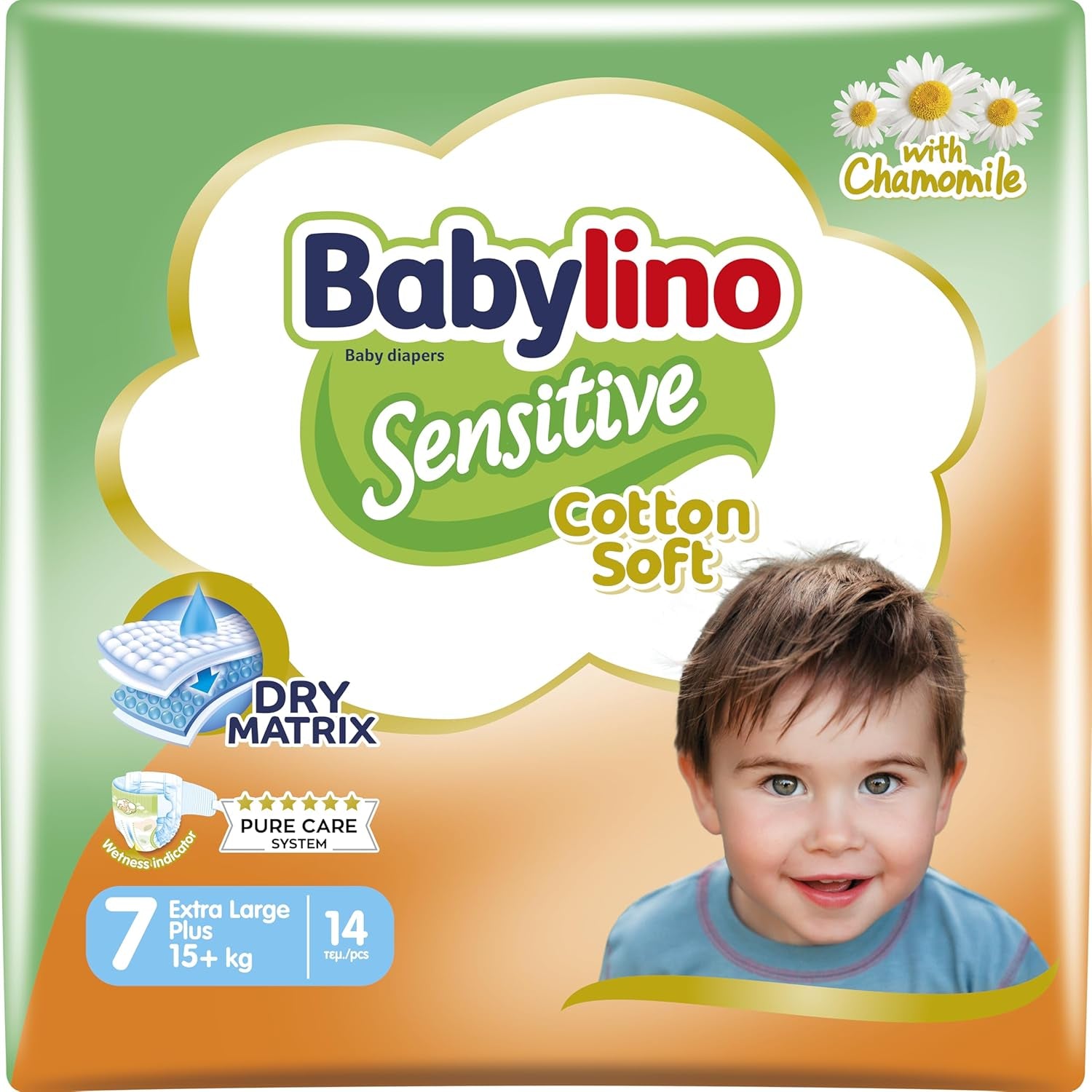 Couches bébé Sensitive taille 4, Maxi (8-13 kg), 20 pièces