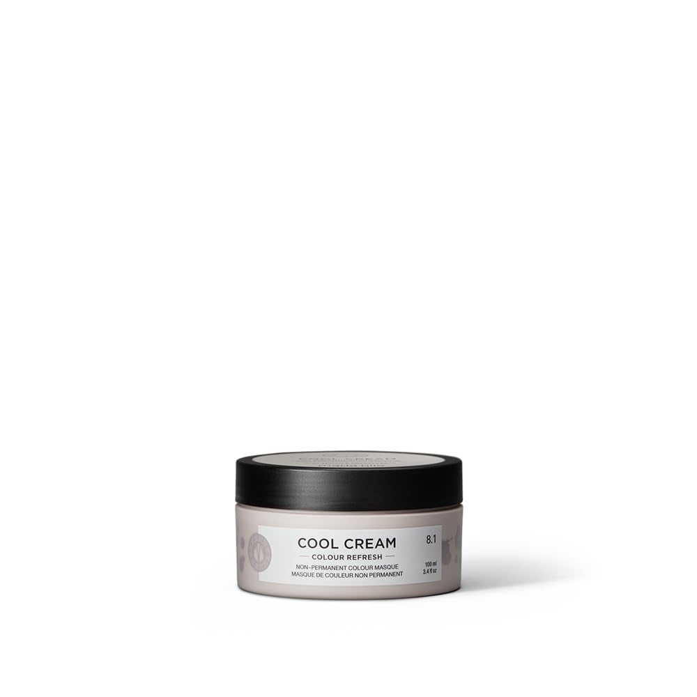 Maria Nila Color Refresh 300 ml - Une bombe colorée nourrissante contenant des pigments colorants temporaires qui rafraîchissent rapidement la couleur des cheveux. 100% végétalien. Sans sulfates et sans parabènes. Teinture pour cheveux Naty Shop Perle Argent
