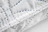 V.I.P. Oreiller Très Important V.I.P. Oreiller Memory Flake Oreiller Blanc 45 X 75 cm Housse matelassée en Polyester Super Respirant Doux Fabriqué en Italie Naty Shop Oreillers Standard