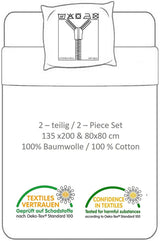 Linge de lit enfant, films et dessins animés, réversible, en coton Linge de lit - enfant Naty Shop