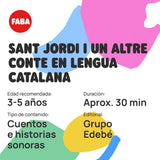 Sonoro de - Sant Jordi i un altre Conte - Histoires et histoires sonores - jouet, contenu éducatif, en catalan, pour filles et garçons de 4 à 6 ans Bebe Naty Shop Jouets