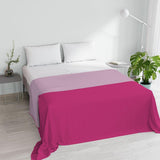 Couette d'été en microfibre orange/rouille pour lit double 250 x 250 cm Couettes et couettes Naty Shop Lilas/Fuchsia Matrimonial 250 x 250 cm