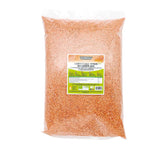 Lentilles rouges concassées biologiques 5 kg Légumineuses biologiques décortiquées et concassées Aucun trempage requis Source de protéines et de fibres Pack économique