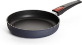 Poêle plate Woll Diamond Lite - Induction -, Ø 20 Cm, Hauteur 5 Cm, Avec poignée amovible - Convient à tous types de feux, Fonte d'aluminium, Revêtement antiadhésif Naty Shop Casseroles et poêles Ø 22 Cm
