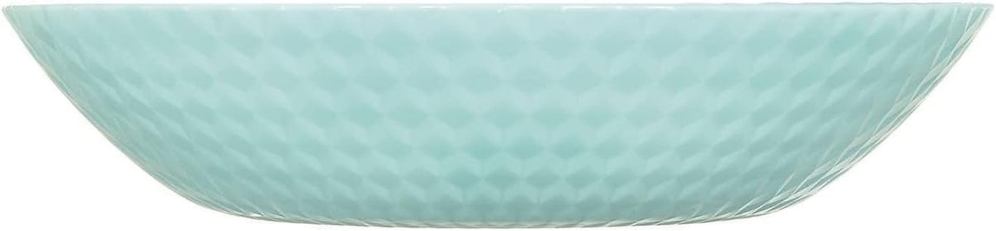 Service de table Pampille Turquoise Opale, 18 pièces - 6 personnes, turquoise
