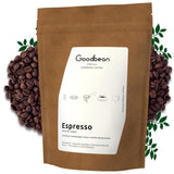 EXPRESSO | Café en grains 500g - 100% Arabica | Fraîchement torréfié pour faire un expresso | Grains de café entiers | Saveur de café classique