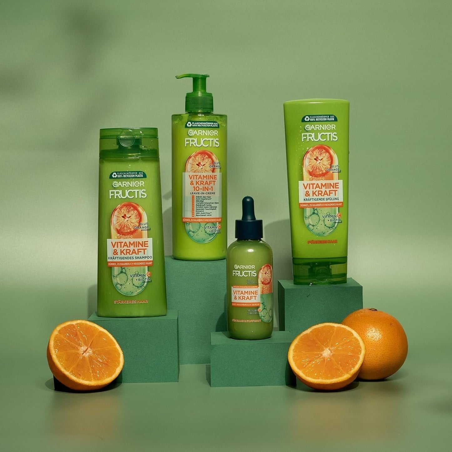 Garnier Sérum fortifiant pour cheveux et cuir chevelu clairsemés efficace contre la chute des cheveux 2 x 125 ml Garnier Hair Care