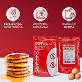Poudre d'Eiklar (350g) | Getrocknetes Eiklar Pulver | Eialbumine pour le dos et la cuisine | Ohne Zusatztoffe | Emballage en sachet zippé sans lactose