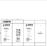 Machine à expresso Saro avec filtre rond - 6,75 L / 40 tasses - acier inoxydable - fonction préparation et maintien au chaud - robinet de sécurité - voyant - 1,5 kW - modèle SAROMICA 6005