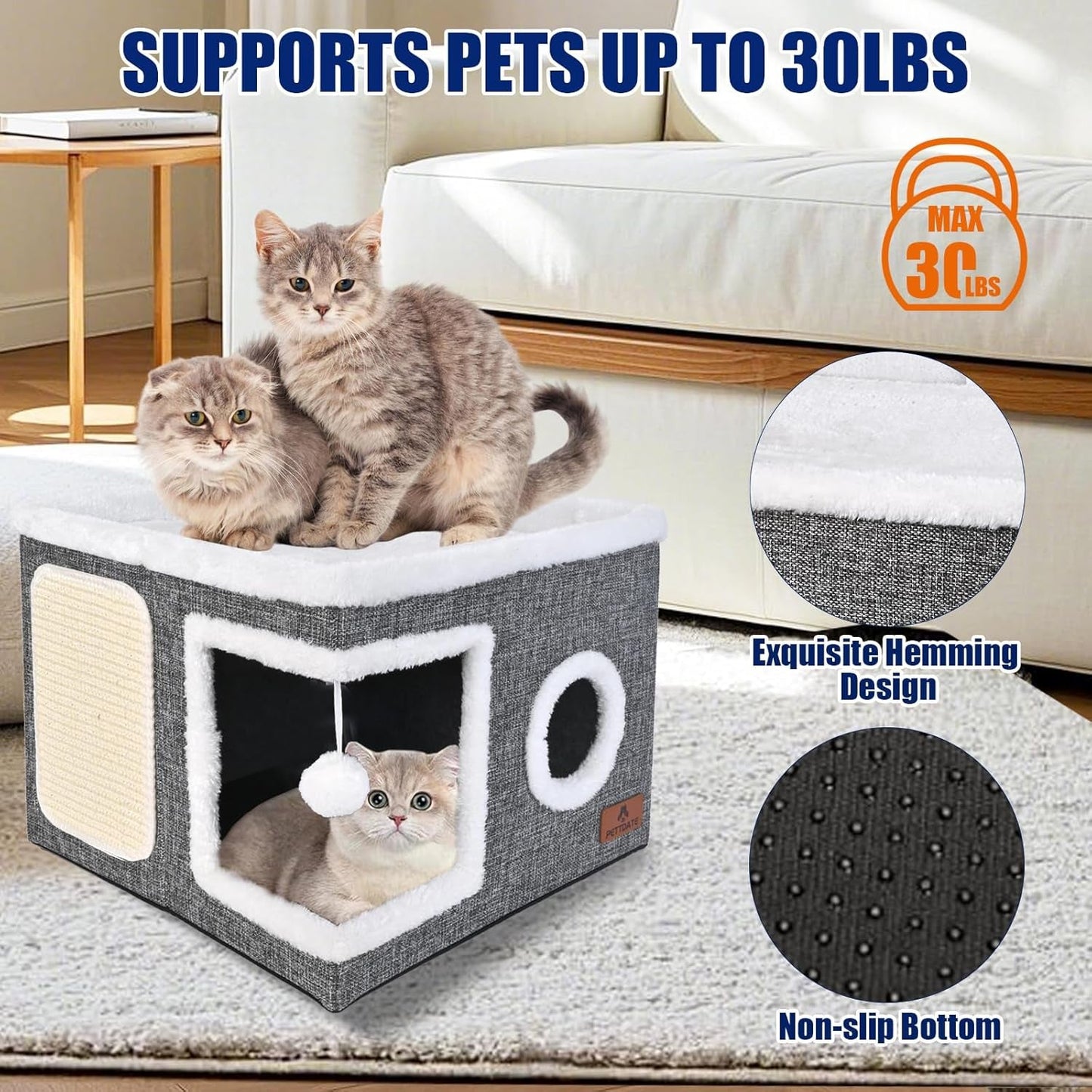 Couvertures et meubles, Animaux, Grottes et maisons, Chats, Lits pour chats, Chats - lits, matelas