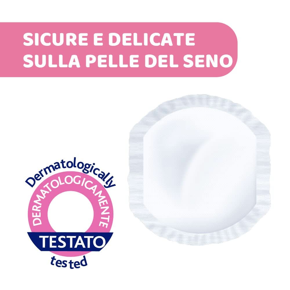 Chicco Acterielle Coussinets d'allaitement Natural Feeling, 30 pièces Accessoires d'alimentation et d'allaitement Bebe Naty Shop