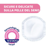 Chicco Acterielle Coussinets d'allaitement Natural Feeling, 30 pièces Accessoires d'alimentation et d'allaitement Bebe Naty Shop