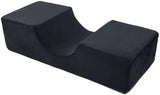 Whiteswan Extension de cils Support ergonomique en mousse à mémoire de forme incurvée Oreiller de salon Cils de beauté Oreiller de maquillage Oreiller de couchage Soutien du cou Oreillers orthopédiques cervicaux Naty Shop Titre par défaut