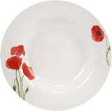 Service de table pour 6 - 18 pièces - Service de table en porcelaine - Service de table blanc - Service de bols et d'assiettes - Vaisselle moderne - Assiettes - Service de table - Service de table pour 6 personnes
