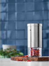 Moulin à épices WMF Gourmet 10,5 cm, acier inoxydable Broyeurs et trancheuses Cromargan Naty Shop
