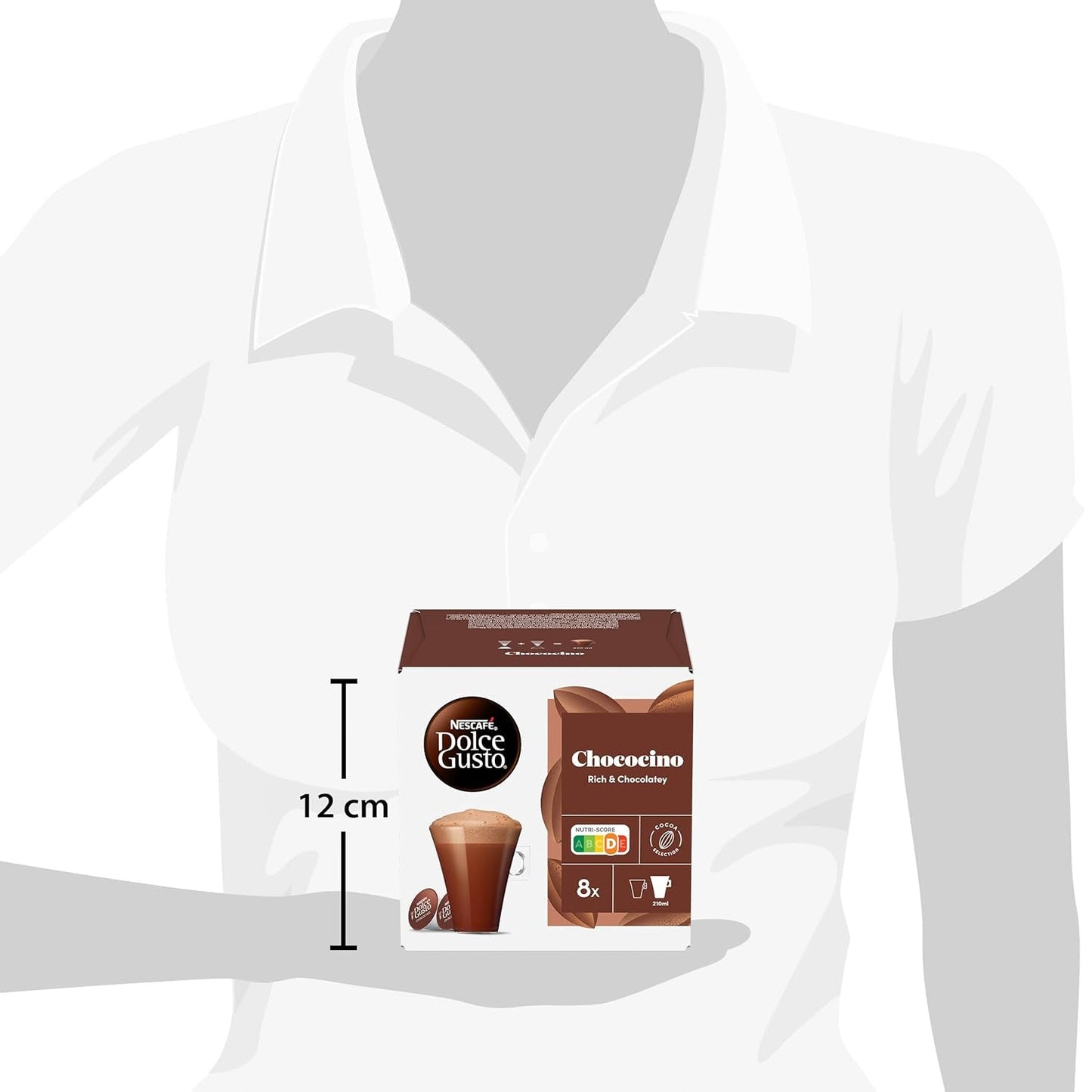 NESCAFÉ DOLCE GUSTO Chococino Kakaokapseln 3er Pack (3 x 16 Kapseln)