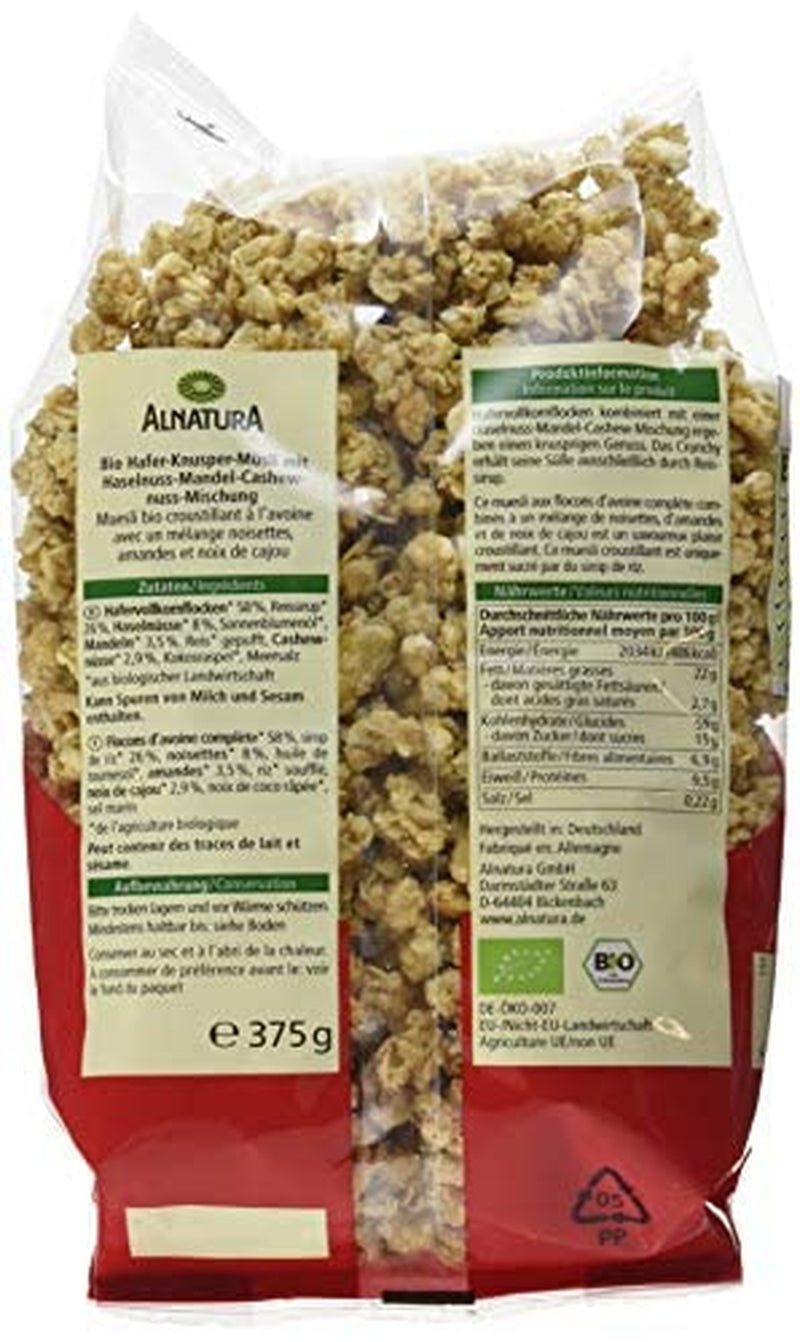 Noix Croquantes, 375 G Céréales Naty Shop