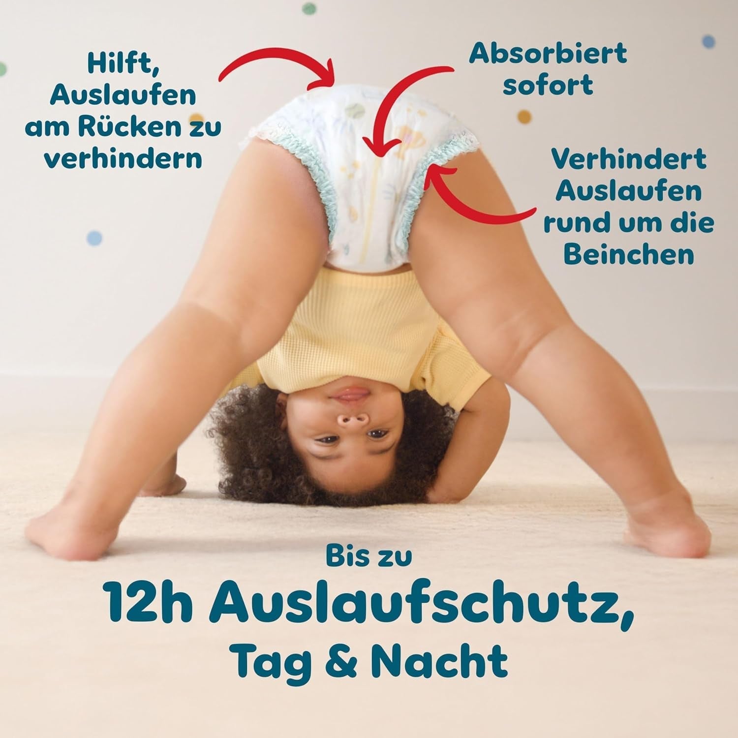 Pampers Baby-Dry Pants Größe 5, 160 Stück, 11kg-17kg, 360° auslaufsichere Fit pour le jour et la nuit