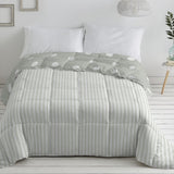 Couette couette synthétique vert menthe Ancho 150 à 160 cm Couettes et couettes Naty Shop