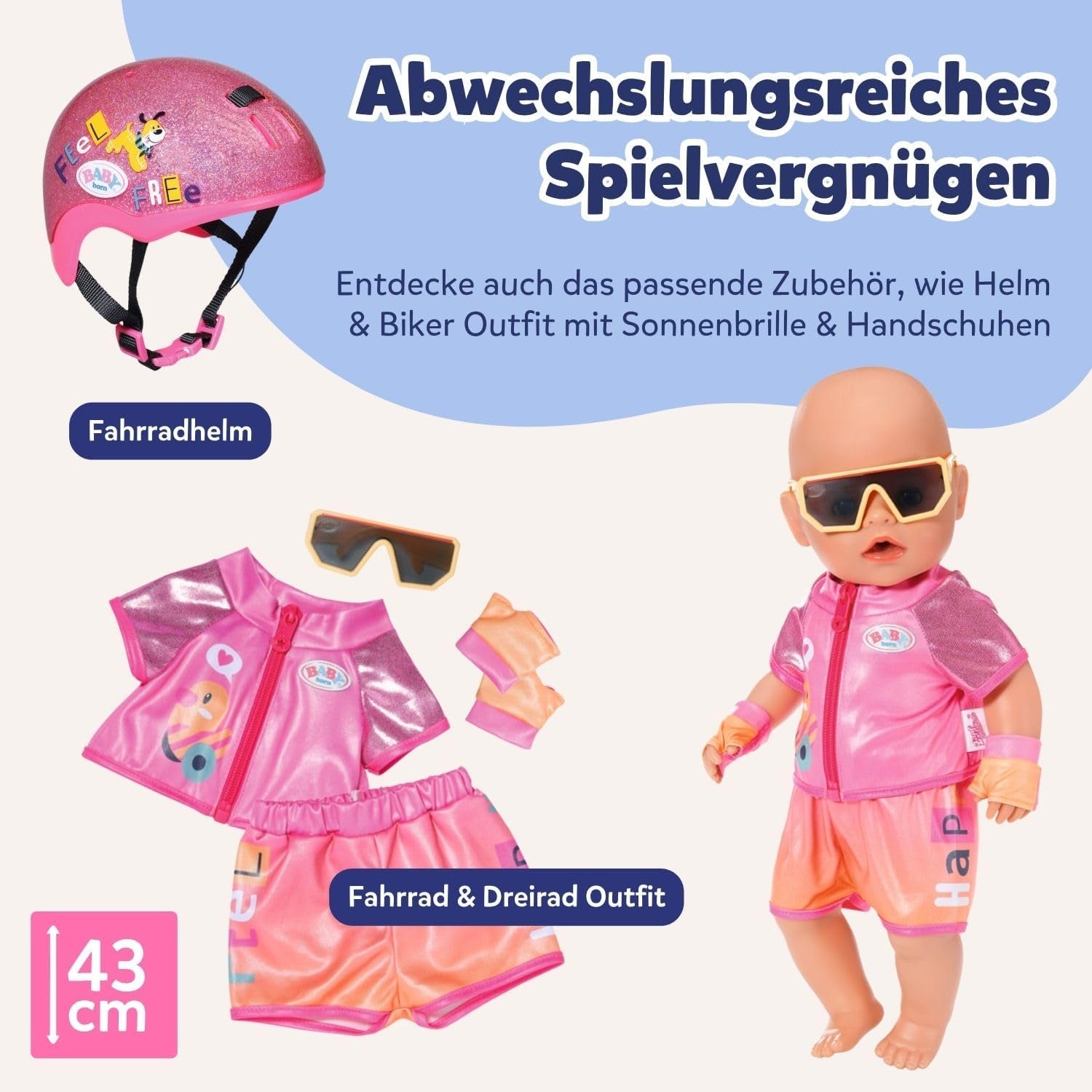 BABY Born My First Swimmer Girl - Poupée 30 cm - Poupée de bain avec mécanisme pivotant, étanche - Fonctionne sans piles - Convient aux enfants de 1 an et plus