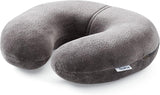 Oreiller de voyage TEMPUR Transit Oreiller cervical viscoélastique confortable, idéal pour voyager en bus, train, voiture ou avion 30 x 28 x 8 cm