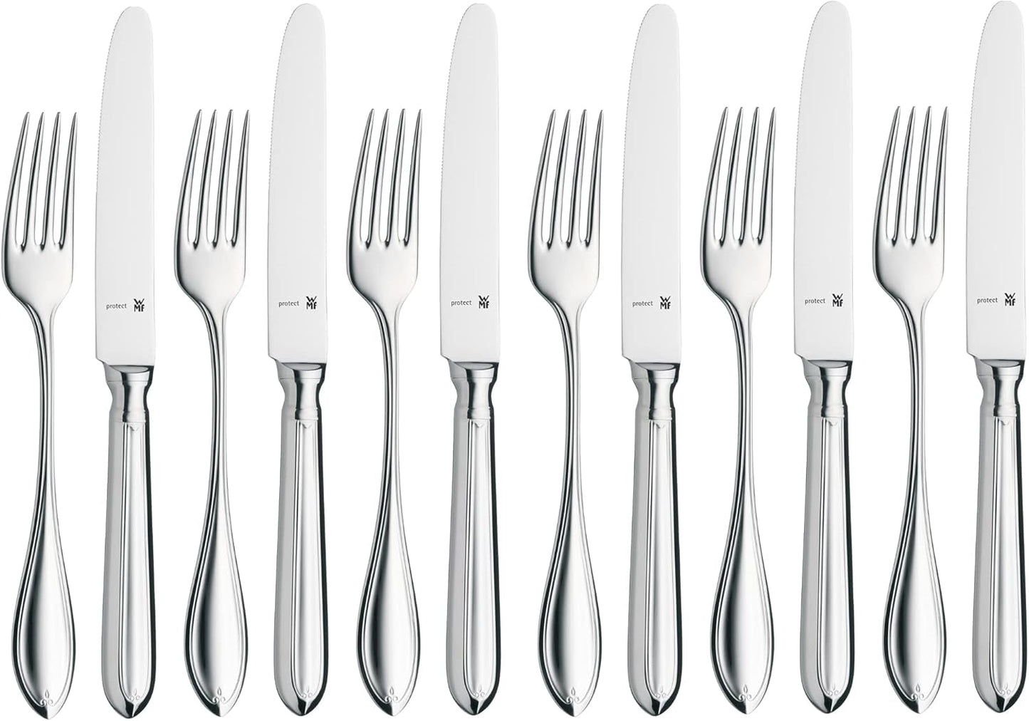 WMF Premiere, 12 pièces, pour 6 personnes, couverts de petit-déjeuner Cuisine Naty Shop