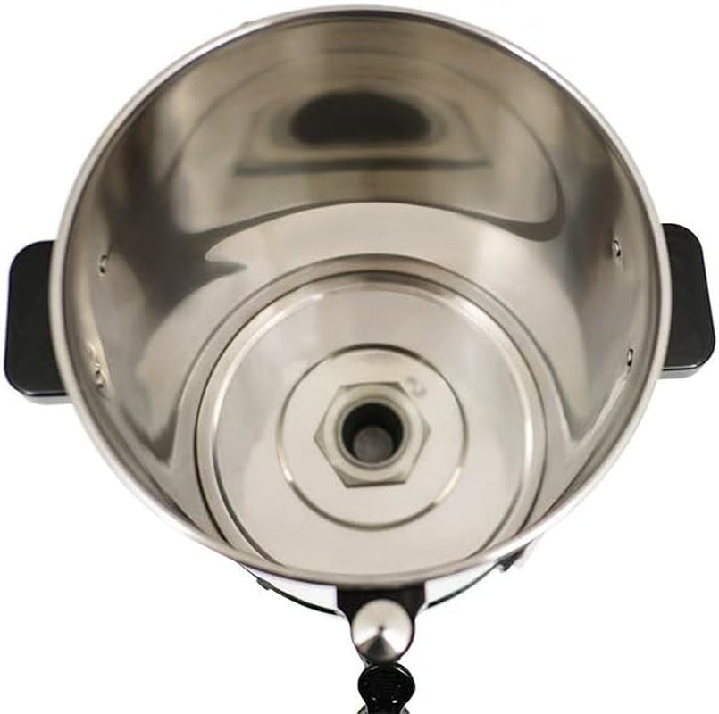 Machine à expresso Saro avec filtre rond - 6,75 L / 40 tasses - acier inoxydable - fonction préparation et maintien au chaud - robinet de sécurité - voyant - 1,5 kW - modèle SAROMICA 6005