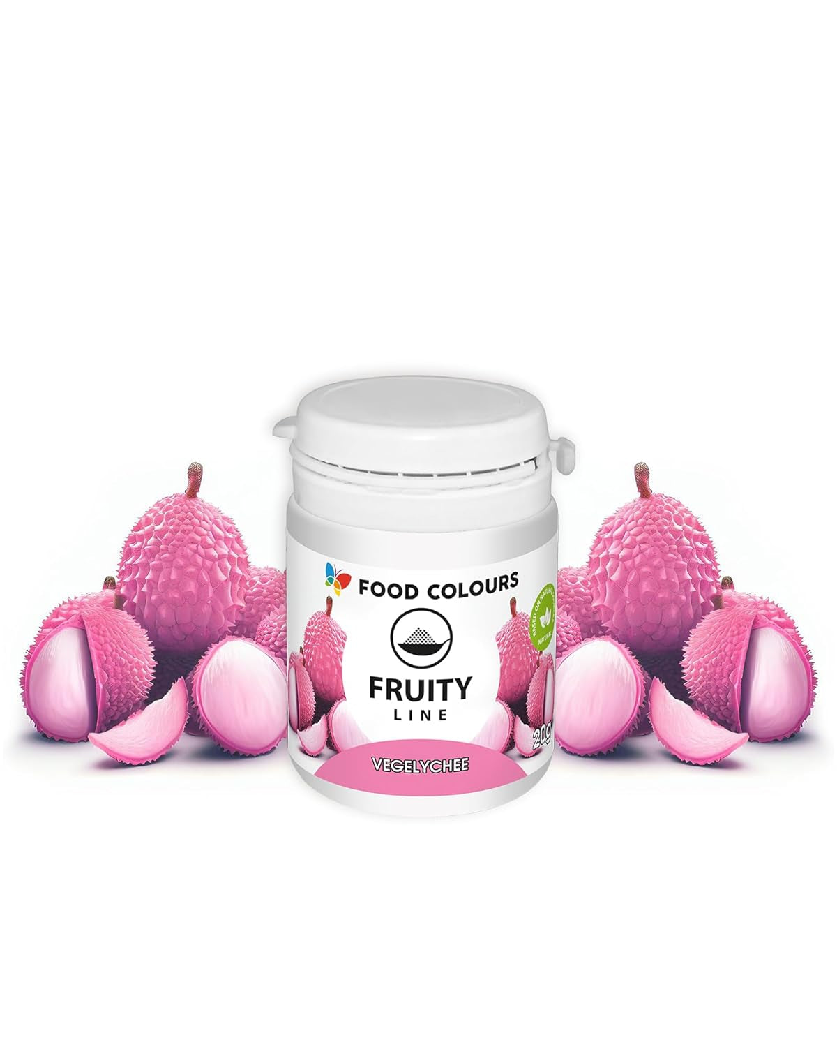 Colorant alimentaire en poudre colorant naturel Fruity Line BLEUET 20G colorant naturel en poudre pour crèmes glaçage pâte éponge en poudre colorant alimentaire pour boissons gelées