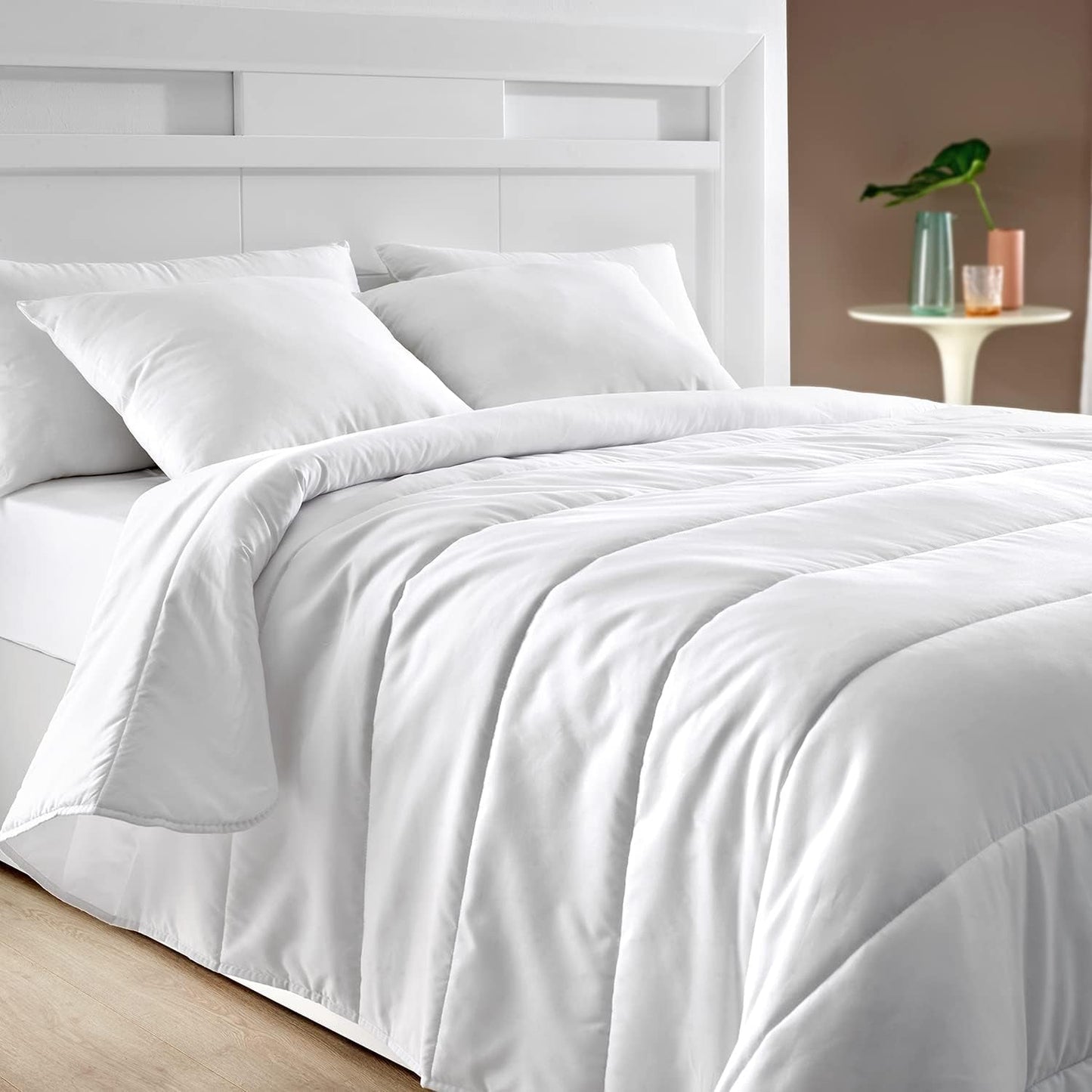 Couette en fibre Pikolin Home, Anti-acariens, Printemps, Été, 150 G, Couette, Hypoallergénique, Respirant, Différentes tailles, RF07 Couettes et couettes Naty Shop