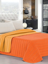Literie italienne Estivo lit simple, lin, Aqua, 170 X 270 Cm