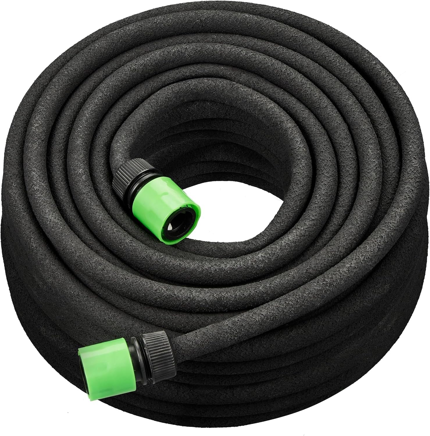 Tuyau goutte à goutte Relaxdays, arrosage, tuyau d'arrosage 30 m, arrosage des couches hautes et des haies, tuyau d'arrosage, noir