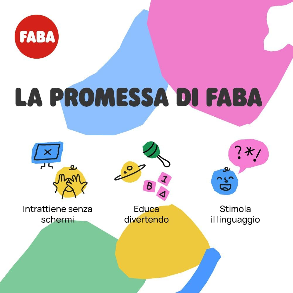 + Conteur interactif pour enfants avec contenu audio de 0 à 10 ans, boîte audio avec figure sonore -Moi, veilleuse, routine du sommeil, jeu d'apprentissage musical, version italienne Jucarii Bebe Naty Shop
