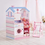 Olivia's Little World Teamson Kids Poupées en bois, 45 cm, double face, pour enfants TD-11460W