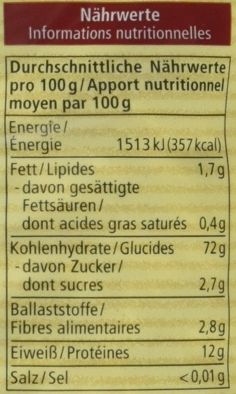 Spirales d'épeautre bio, 500g (l'emballage peut varier)