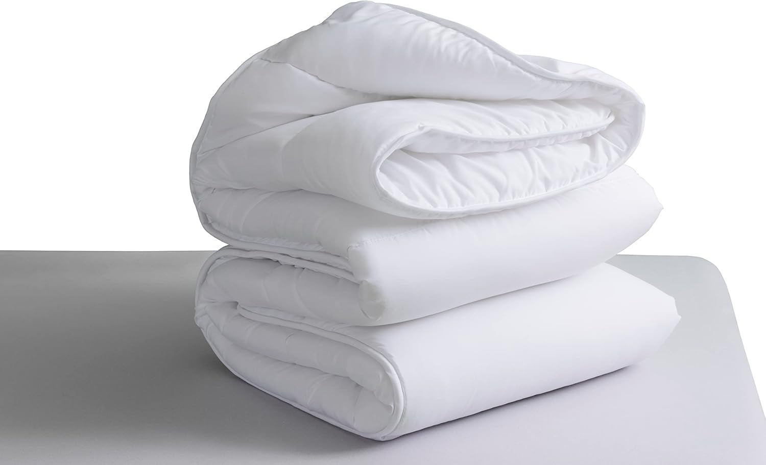 Couette en fibres de silicone, traitement aloe vera, 300 G, automne/hiver, pour un lit de 90 cm (150 X 220 cm) Couettes et couettes Naty Shop Blanc Cama 90 (150X220 Cm)