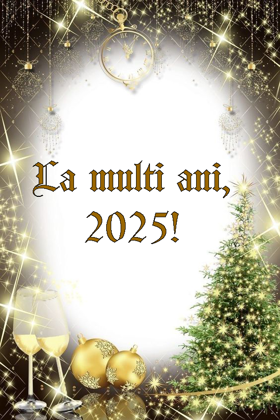 Décoration comestible en sucre - "Joyeux anniversaire !, 2025" Nati Shop