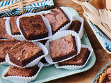 Mix Für Fudge Brownie : Einfach Zu Berübenender, Extrem Fudgy Brownie Mit Richem Schokoladengeschmack, Halal. 500 G. Mélange pour la pâtisserie et la cuisine Naty Shop