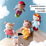 HABA Tapis Ange Gardien - Poupée textile en peluche (15 cm), cadeau de bienvenue idéal pour bébés et jeunes enfants - lavable à 30°C - 2011869001 Poupées Naty Shop