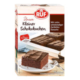 RUF Kleiner Himbeer-Schokokuchen, Mini-Kuchen Mit Feiner Puddingcreme, Himbeeren Und Weißen Schokoraspeln, Inkl. Backform, 1X252G Mélange pour la pâtisserie et la cuisson Naty Shop 270 G (1Er Pack) Schokokuchen