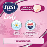 LADY Pants 48 Pantalons Jetables pour Incontinence Urinaire Absorbance Grande Taille S pour Femme 48 Pièces