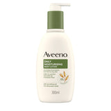 Lotion corporelle hydratante quotidienne Aveeno, 300 ml Cosmétiques et beauté Naty Shop Pour peaux sensibles très sèches