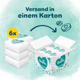 Couches Pampers Harmony taille 2, 204 couches, 4kg-8kg, protection douce de la peau avec protection 100% Pampers
