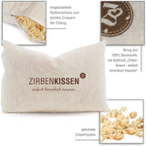 Famille de pins suisses Coussin en pin suisse Simply Heavenly Dreaming 30X20 cm, bois, naturel, 1 pièce (1 paquet) Oreillers standard Naty Shop