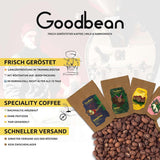 Découverte - Expresso | Café en grains 500g - 100% Arabica | pour machines entièrement automatiques/porte-filtre/espresso | Grains de café entiers | Grains de café frais