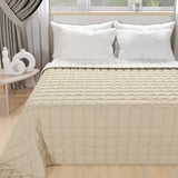 PETTI Artigiani Italiani - Couette pour lit simple, couette double face, couette à ressorts, bleu nuit, blanc, 100% Made in Italy Couettes et couettes Naty Shop Bleu Lit 120 (220X260 Cm)