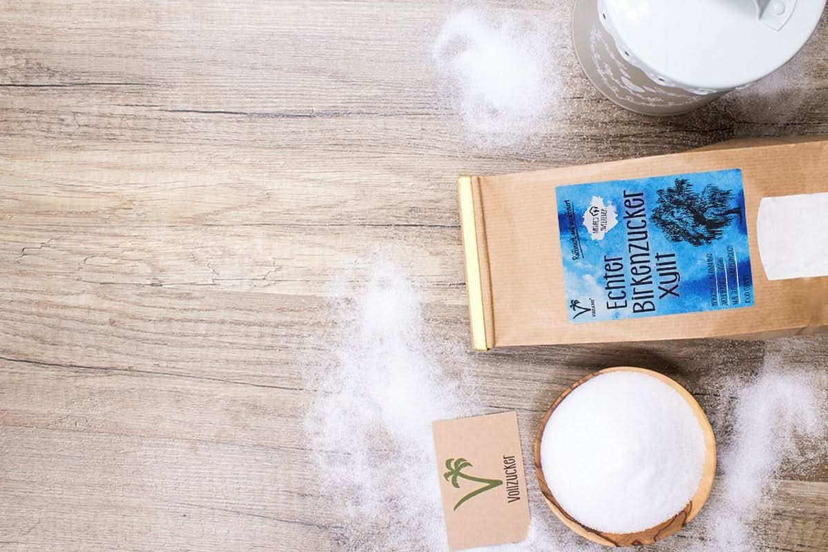 Véritable sucre de bouleau (Xylitol) de Finlande, 1 Kg Édulcorants Naty Shop