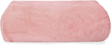 HOMLA Couverture polaire rouge moelleuse et chaude - pour canapé et lit Couverture confortable Couverture de canapé Couverture de salon - facile d'entretien 150 X 200 cm Rose Lits et couvertures Besuche den HOMLA-Store
