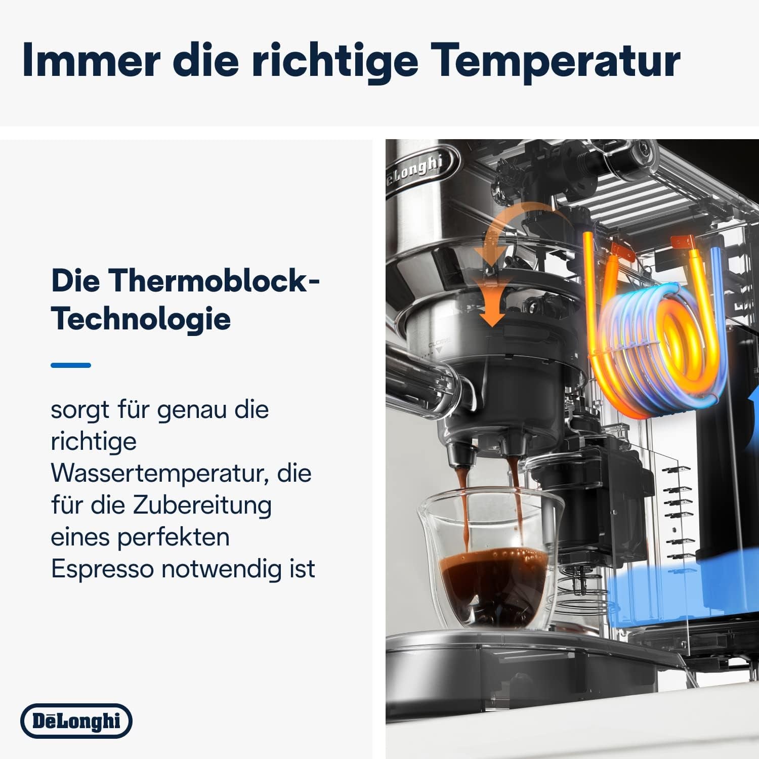 De'Longhi Dedica Style EC 685.B – Machine à expresso avec porte-filtre, machine à expresso avec mousseur à lait professionnel, seulement 15 cm de large, pour café moulu ou capsules ESE, réservoir d'eau 1 l, noir