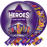 Boite de chocolat Héros 550g